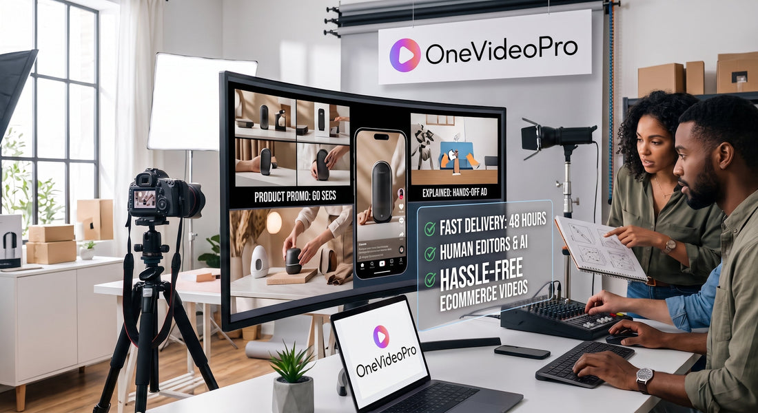 e-commerce promo video service