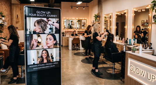 hair salon promotional video